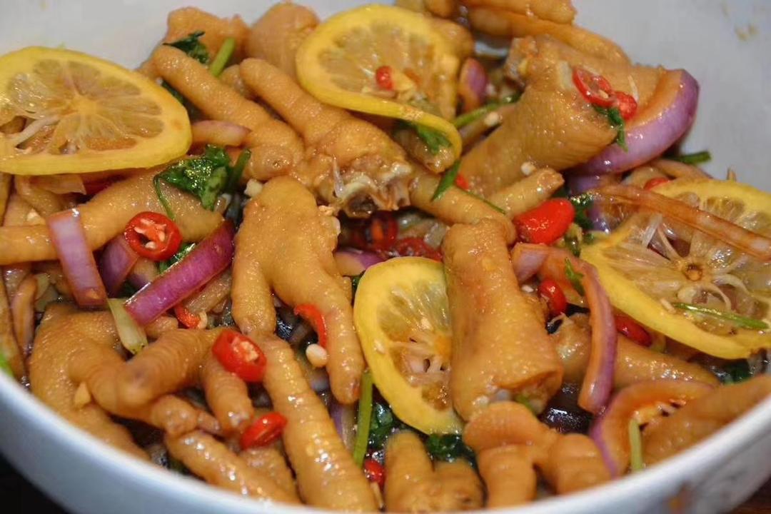 酸辣柠檬鸡爪