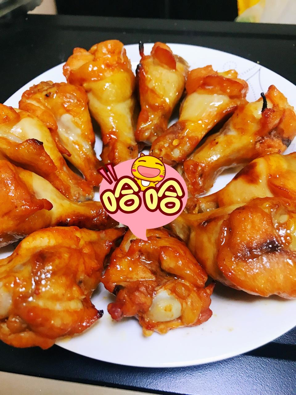 蜜汁烤鸡腿