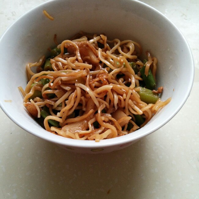 豆角卤面