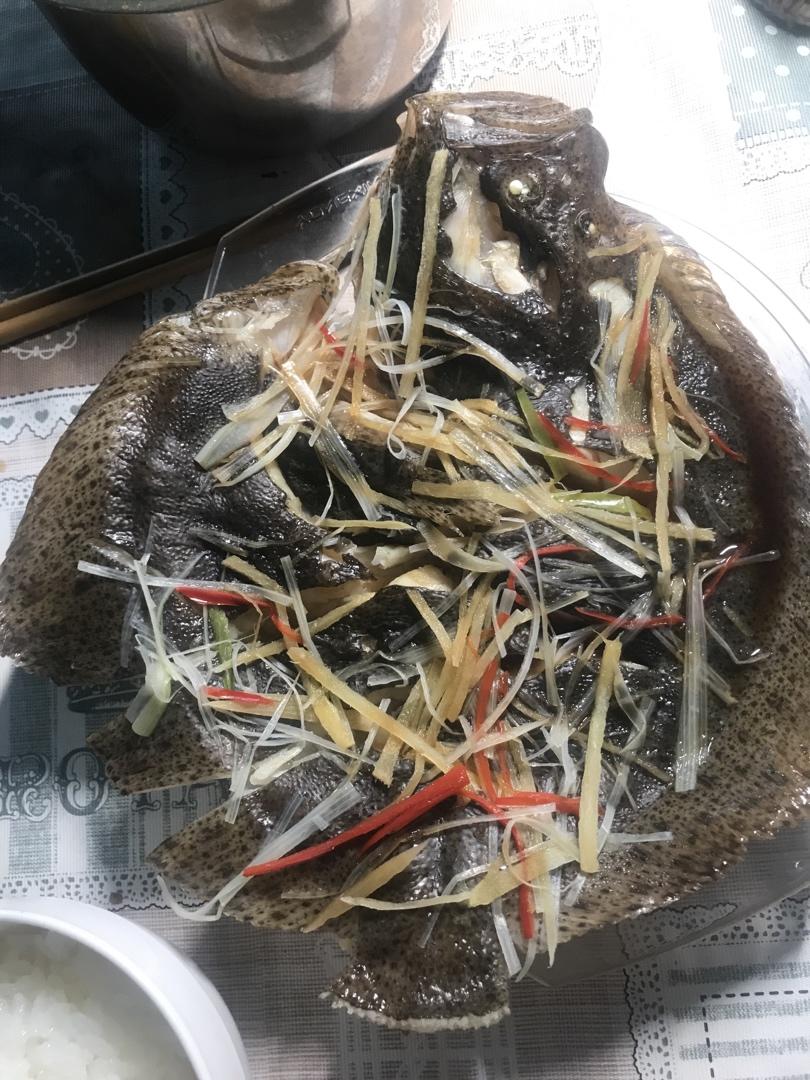 清蒸多宝鱼