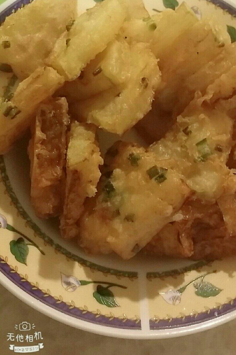 炸冬瓜炸茄子