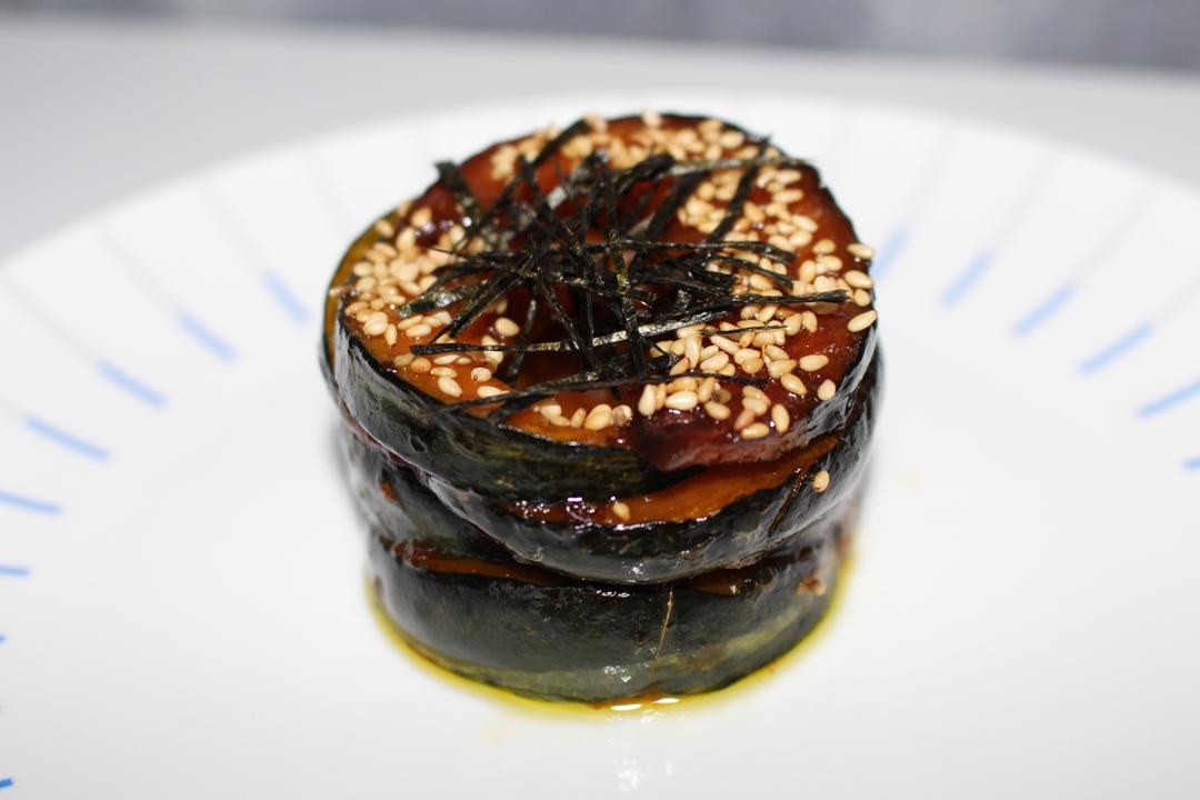 低卡居酒屋｜照烧南瓜薄片