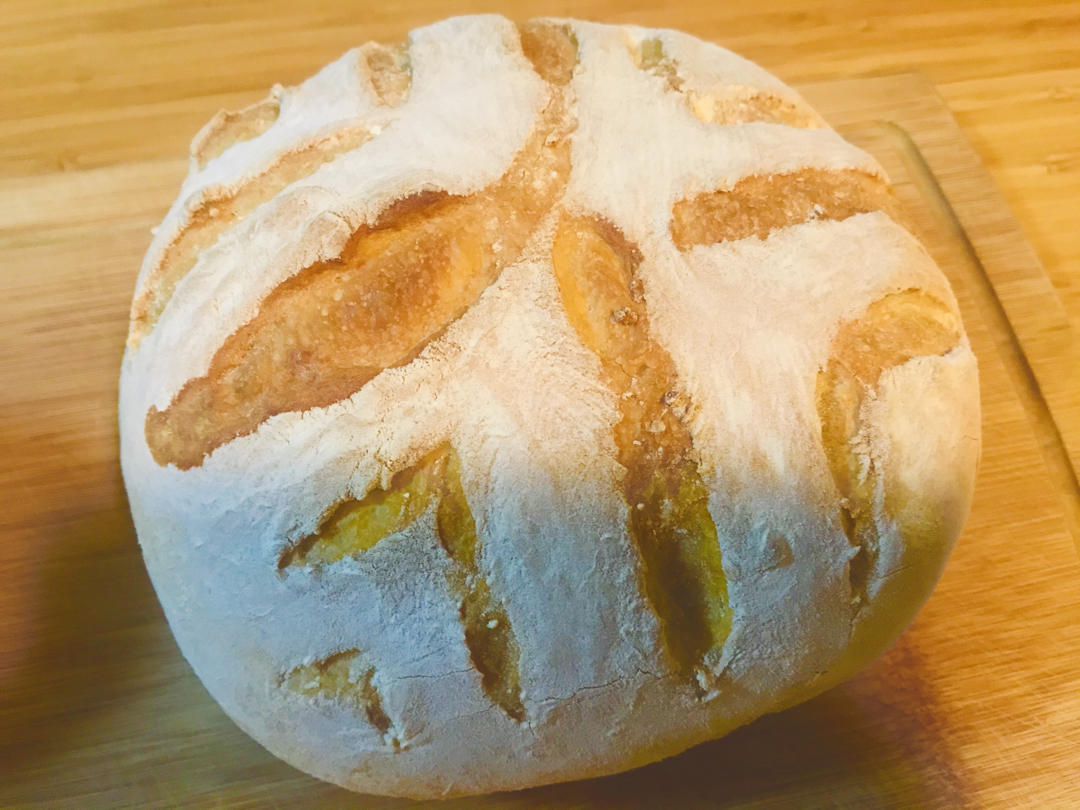 「欧包」经典英式布鲁姆面包 English bloomer