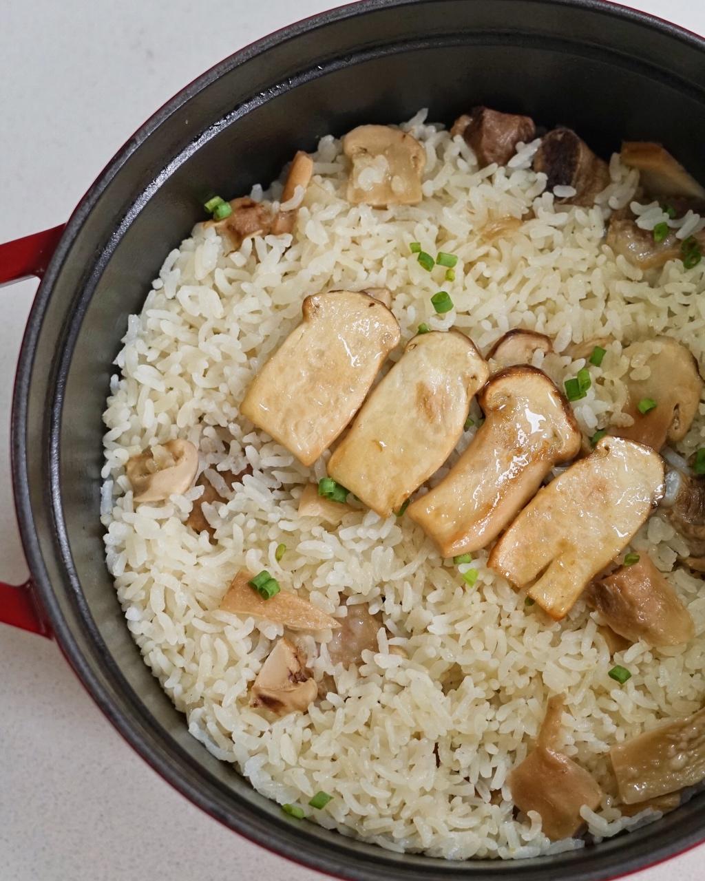 松茸焖饭