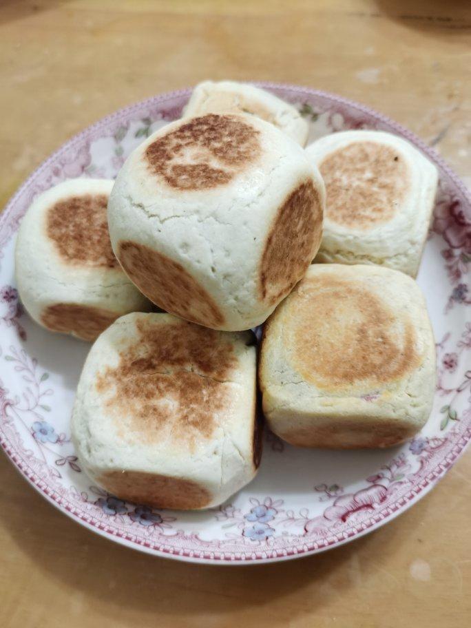 网红爆浆香芋紫薯仙豆糕，只需一口平底锅