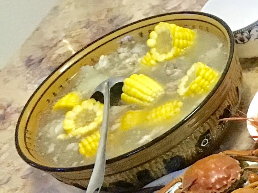 山药玉米养胃排骨汤