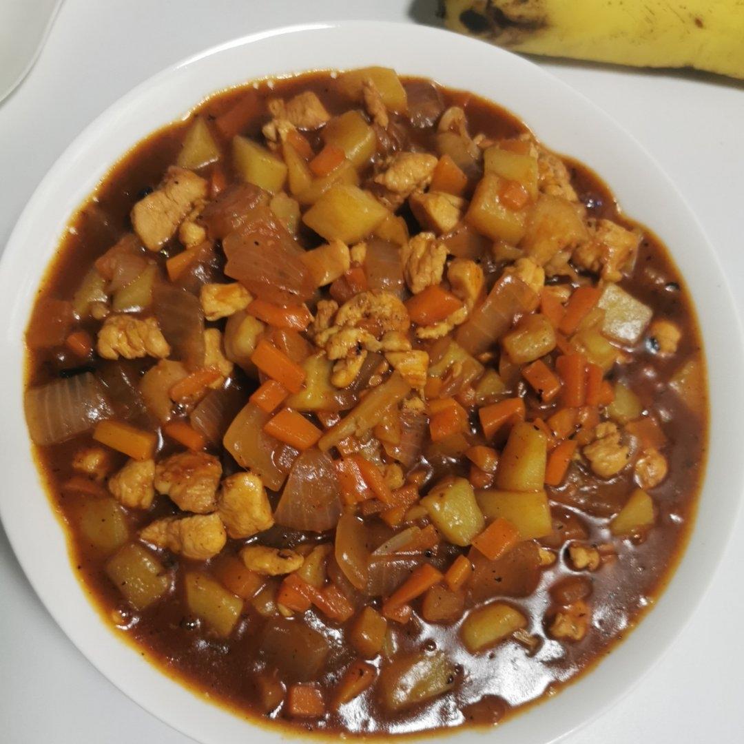咖喱土豆饭