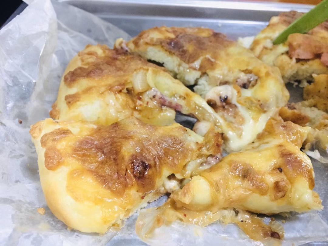 自发粉披萨