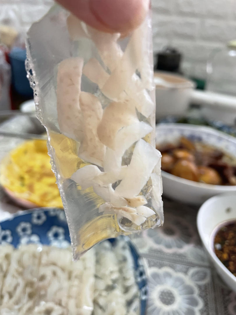 简单几步做出劲道‼️好吃‼️的水晶猪皮冻