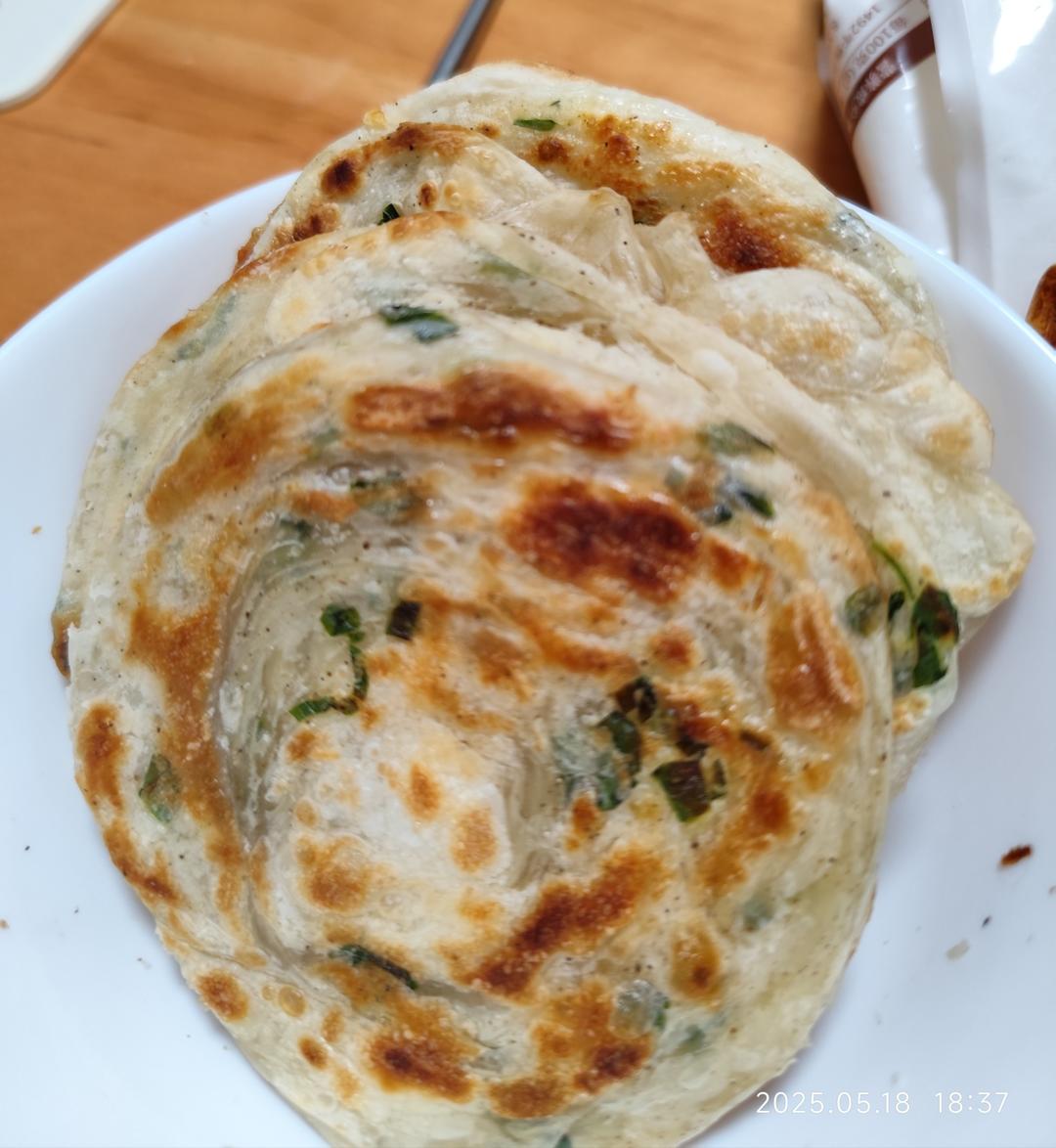 快手懒人版葱油饼❗️㊙️简单易做❗️超级酥脆❗️