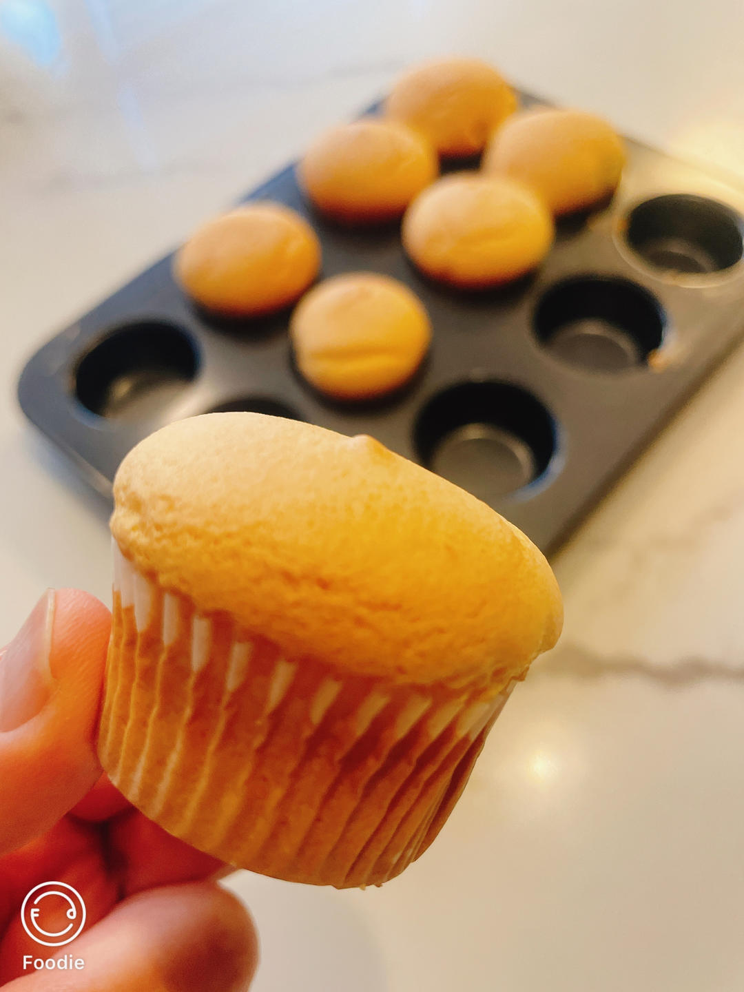 戚风纸杯蛋糕（不开裂、不塌陷）