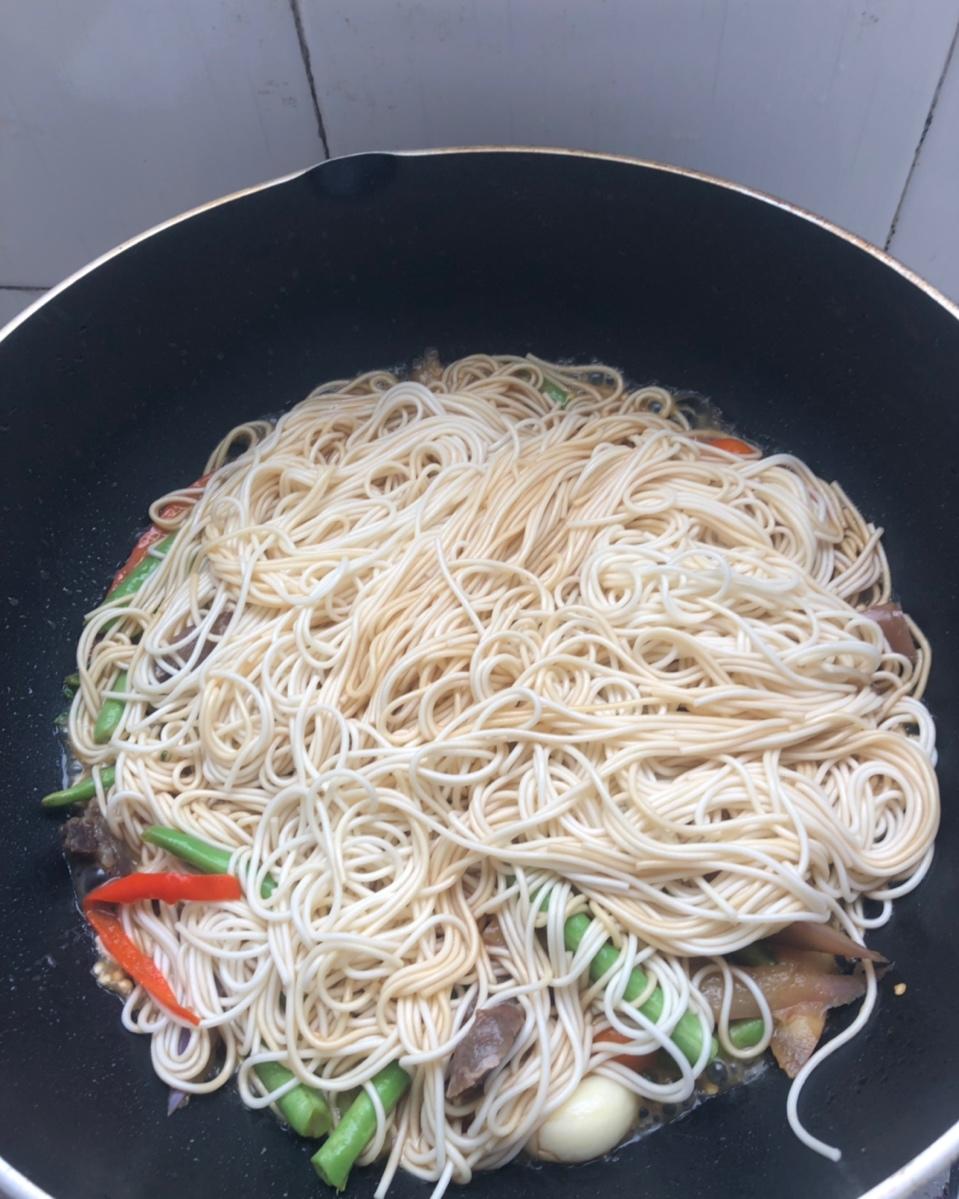 豆角焖面