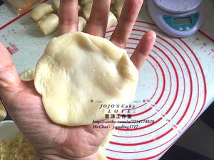 麻薯蛋黄酥（肉松素油版）的做法 步骤2