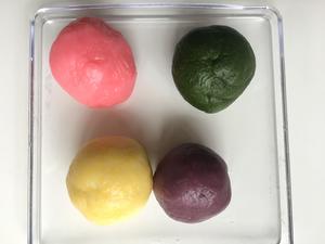 彩虹🌈冰皮月饼 （预拌粉的做法 步骤7