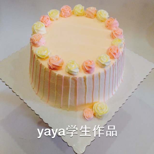 韩式裱花学员作品
