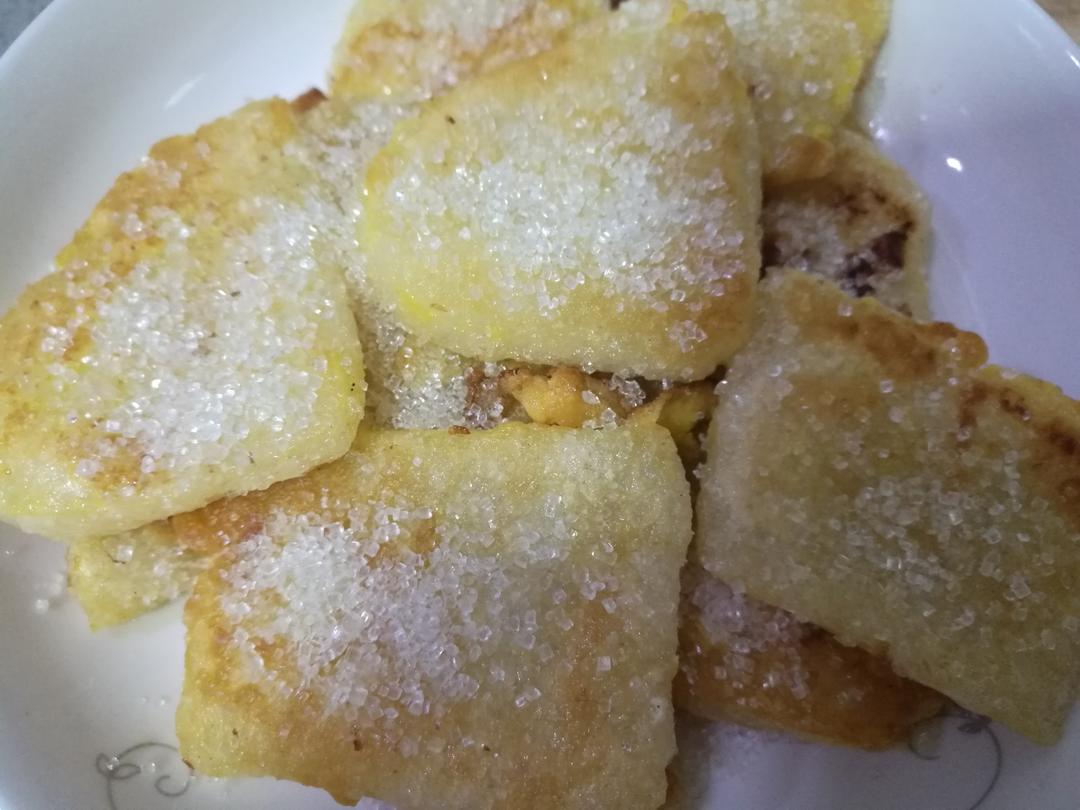 潜江美食——炕糍粑的做法