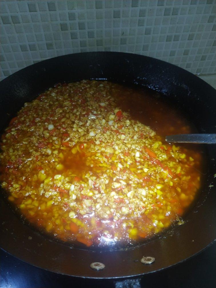 ㊙️自制万能蒜蓉辣酱❗️拌面下饭必备❗️好吃到哭