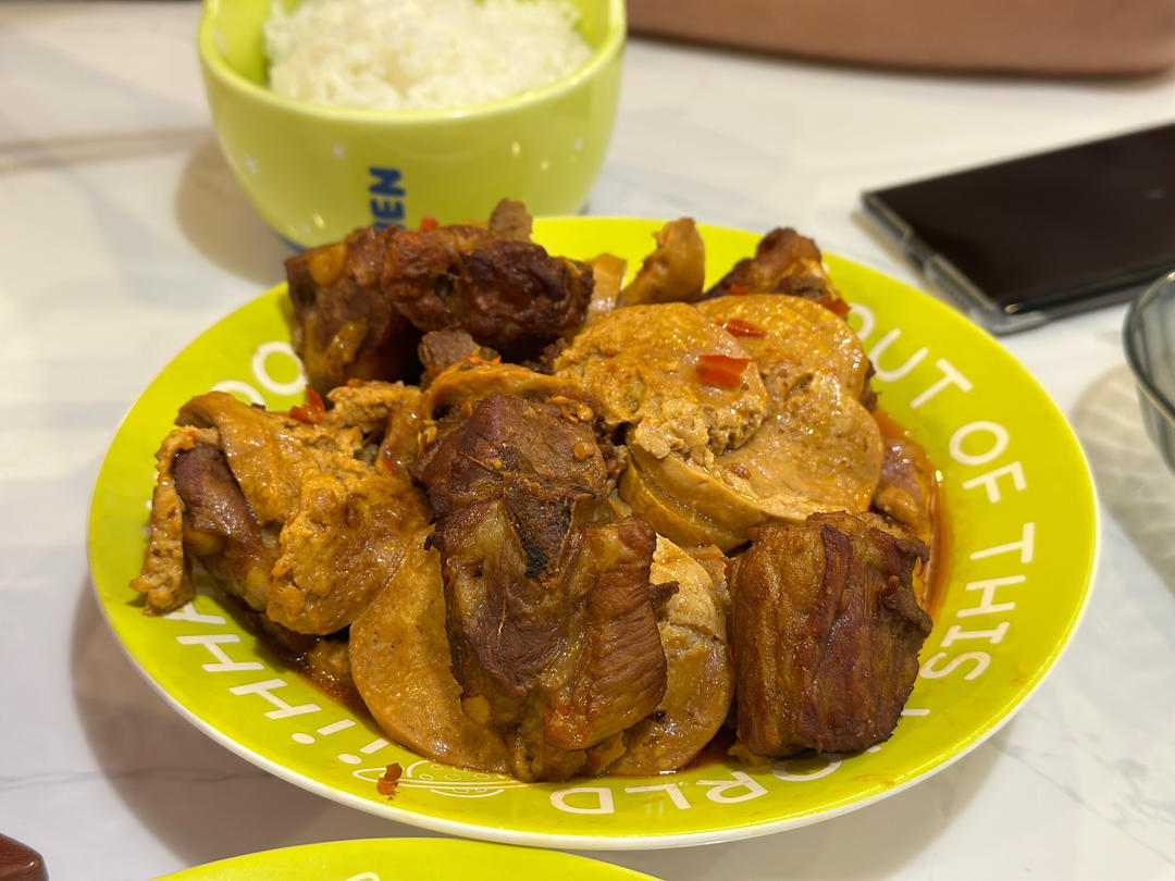 土豆炖排骨