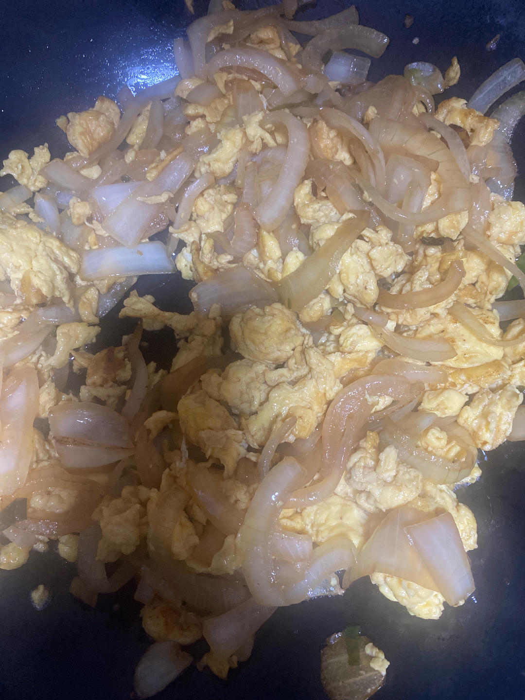 降压防癌的好食材  洋葱炒鸡蛋