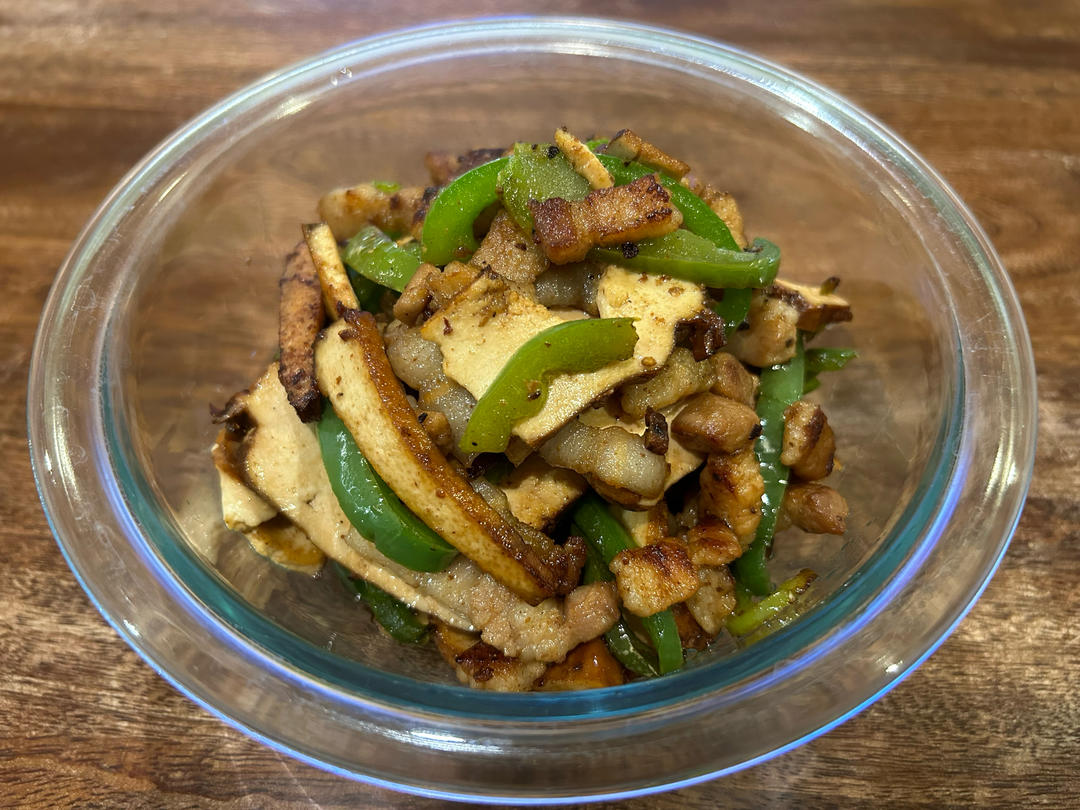 豆干炒肉丝