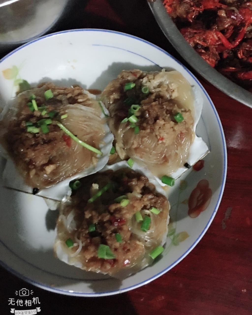 蒜蓉粉丝蒸扇贝