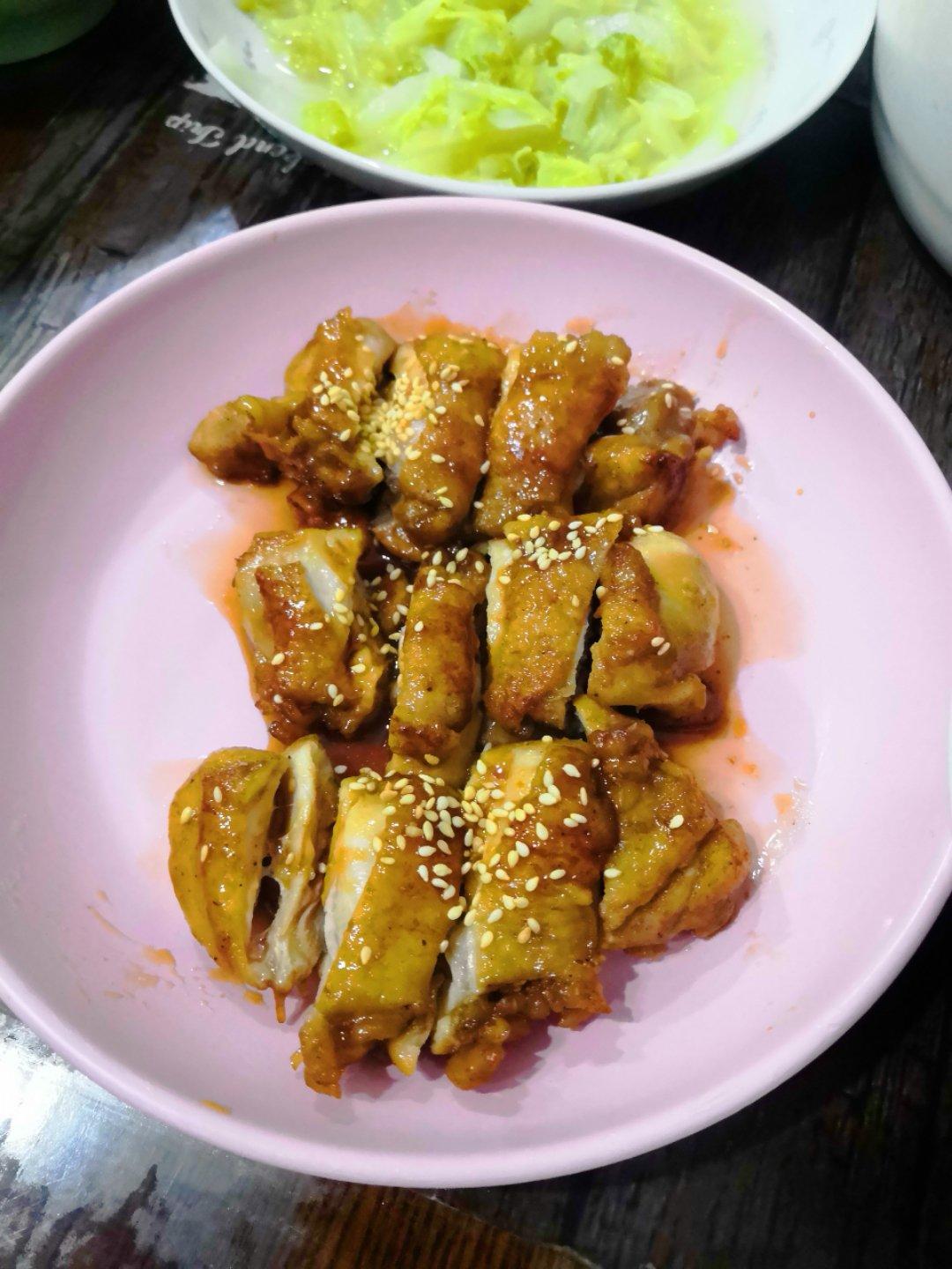 日式照烧鸡排饭