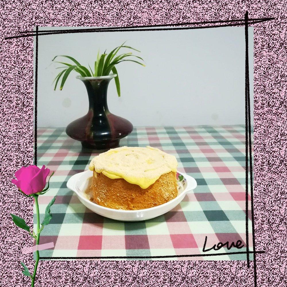 超好吃的豆乳爆浆蛋糕