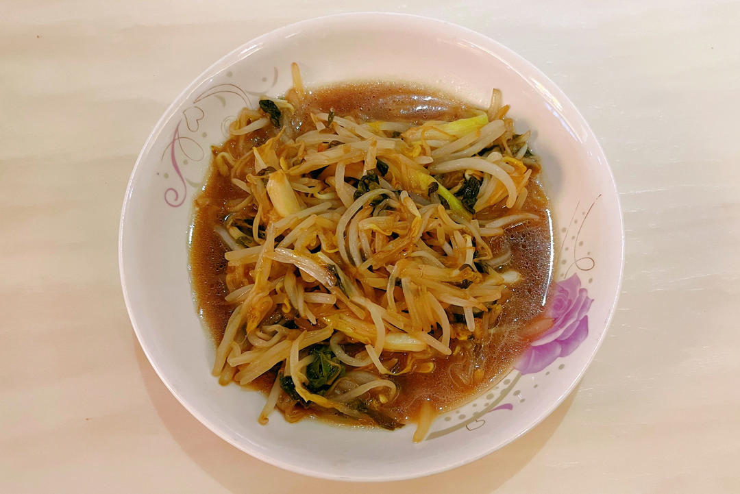酸辣绿豆芽