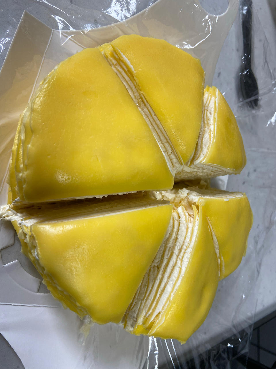 超好吃的榴莲千层6寸配方