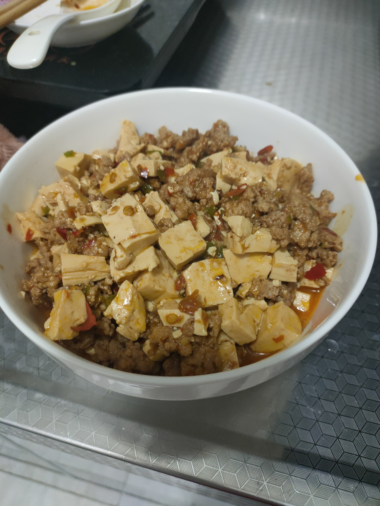 米豆腐肉沫煲