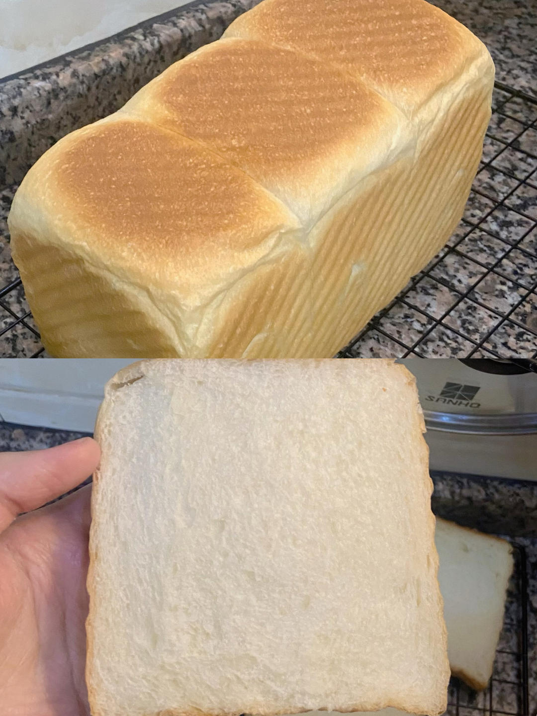 纯奶手撕吐司的做法 步骤1