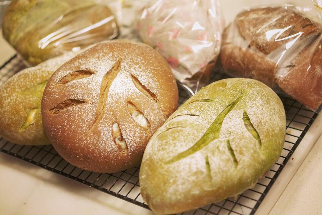 麻薯夹心可可（抹茶）软欧