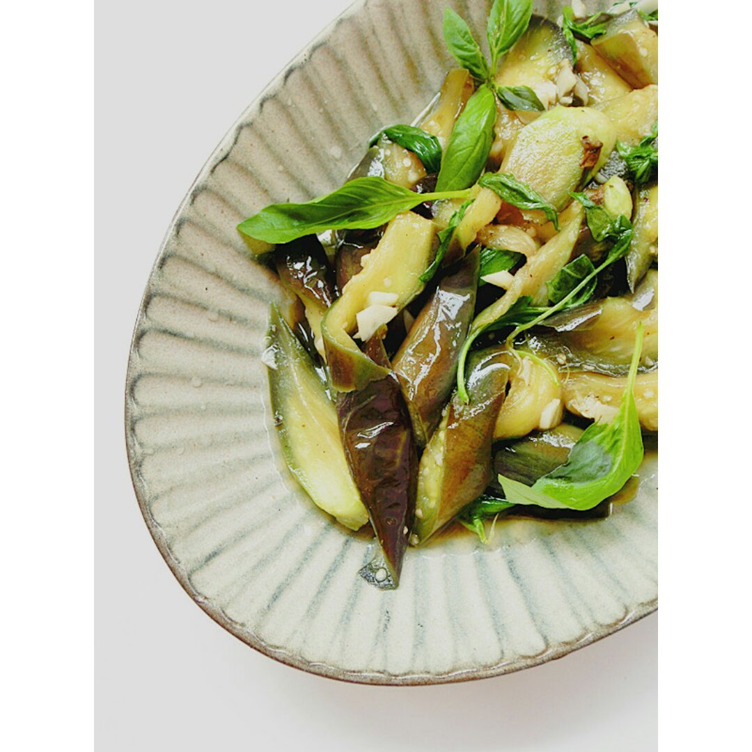 塔香茄子（健康少油）