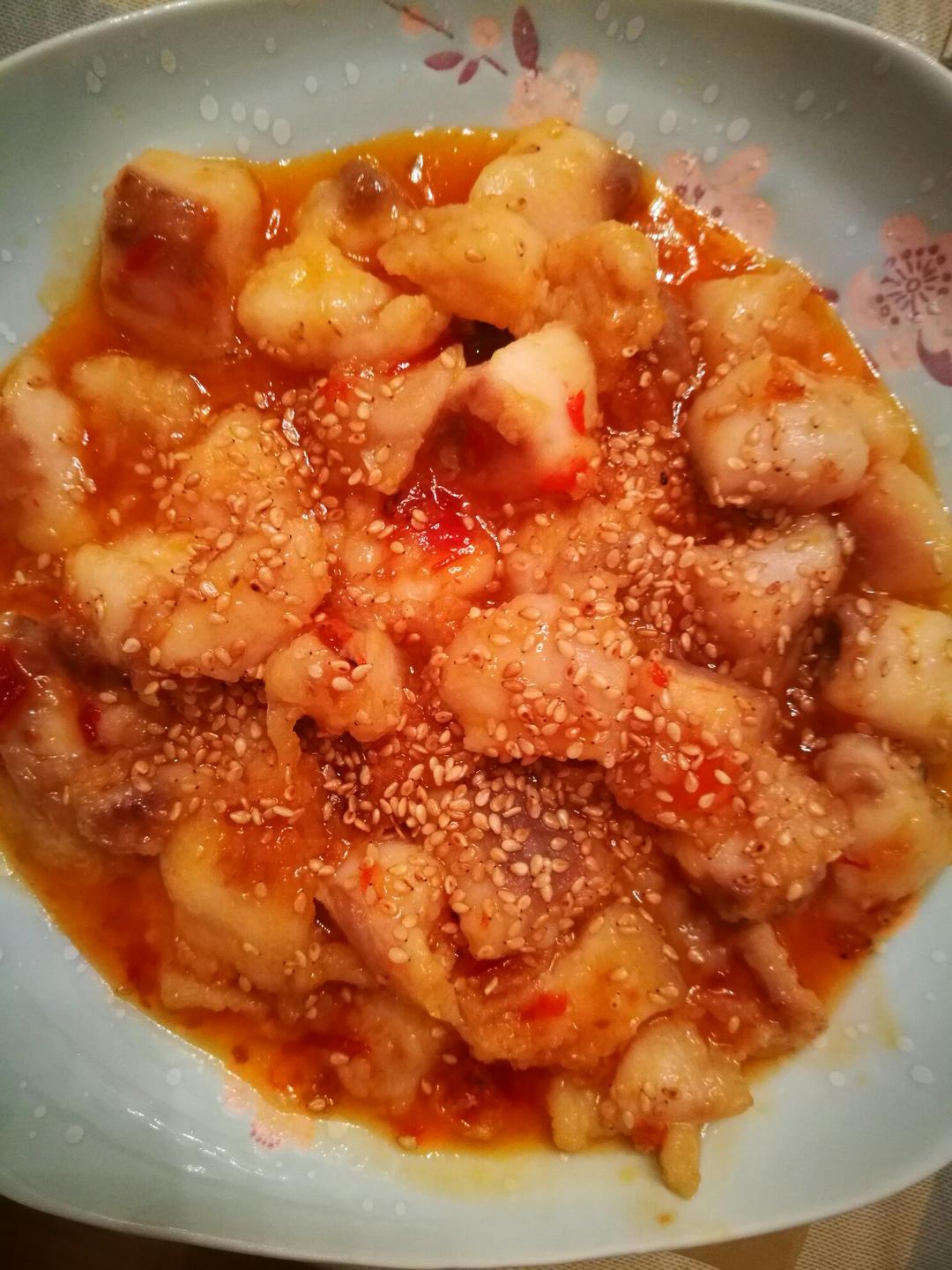 甜酸龙利鱼