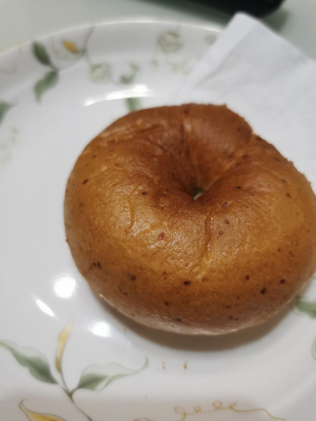 双倍芝士培根贝果