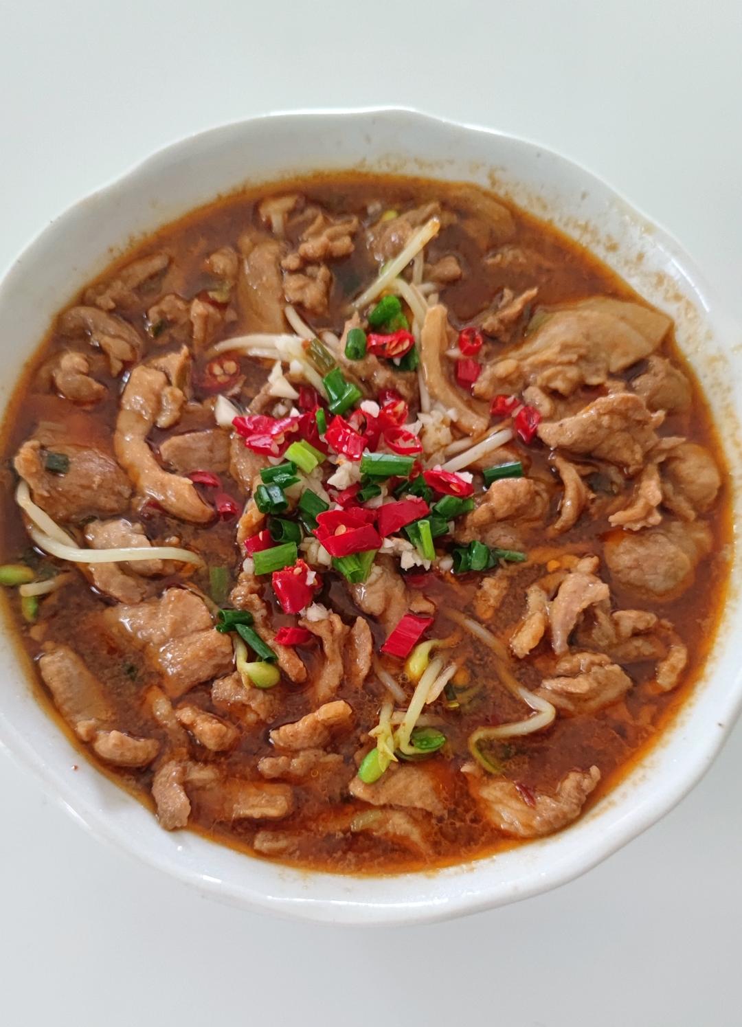 水煮肉片（肯定不翻车）