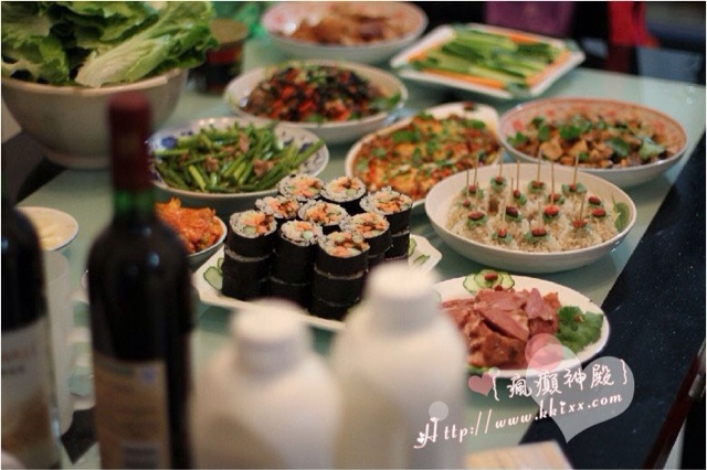 丰盛的一餐