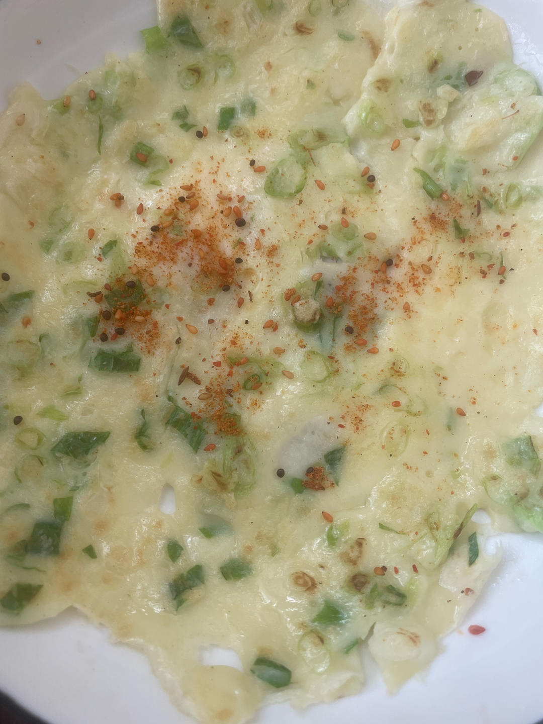 香葱煎饼