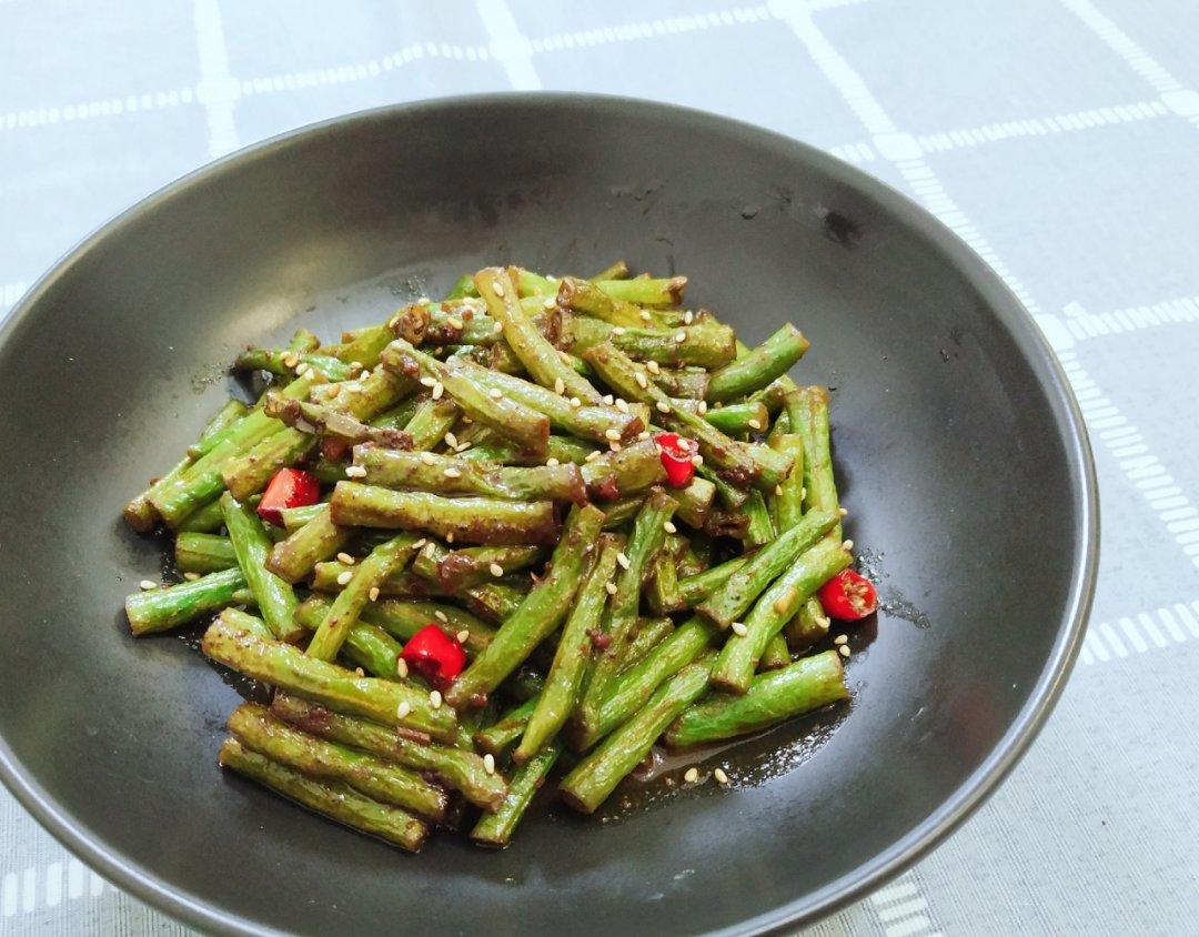 十三香调料酱炒豆角