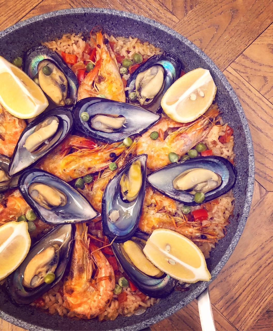 正宗paella 西班牙海鲜饭