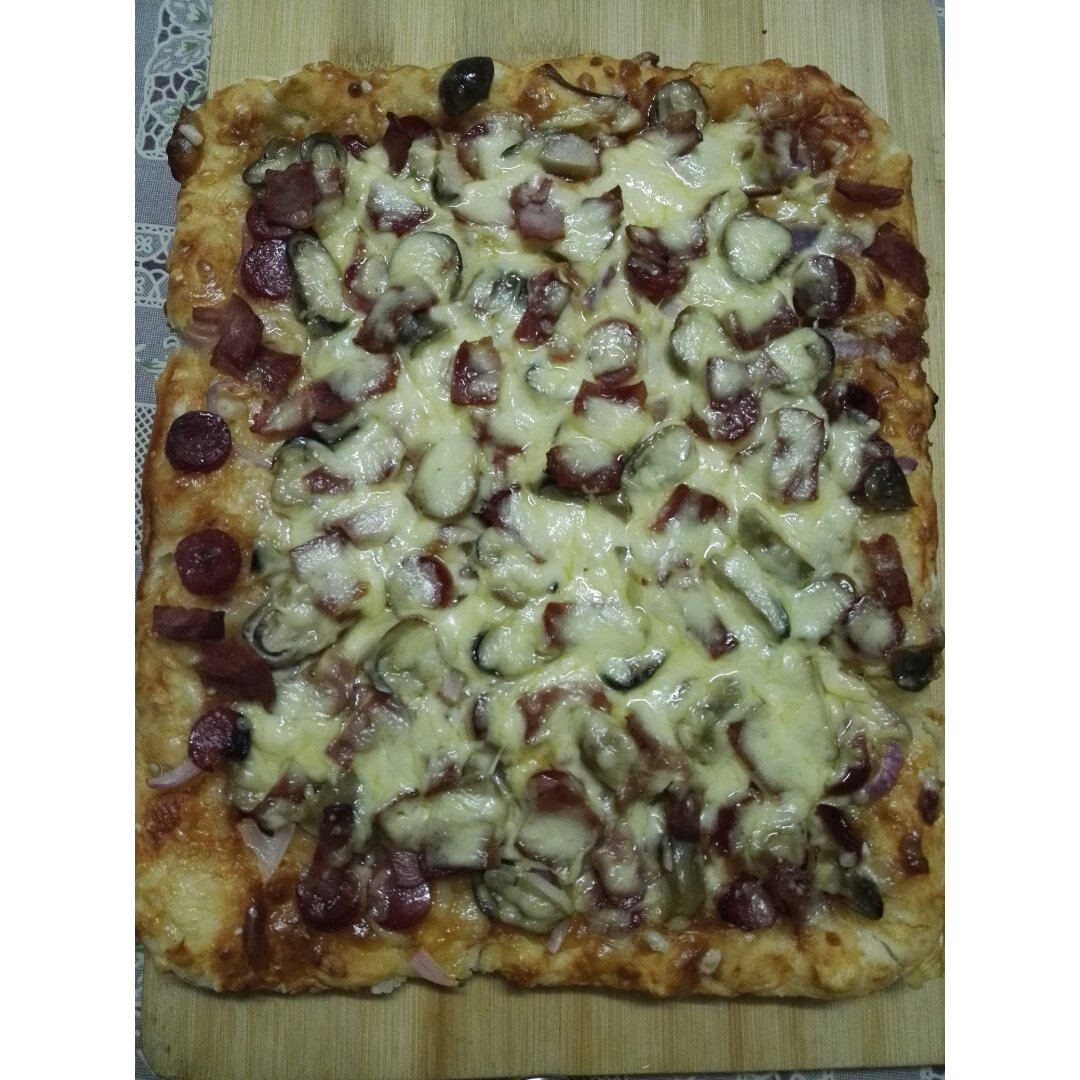 不用酵母的披萨底 No Yeast Pizza Dough