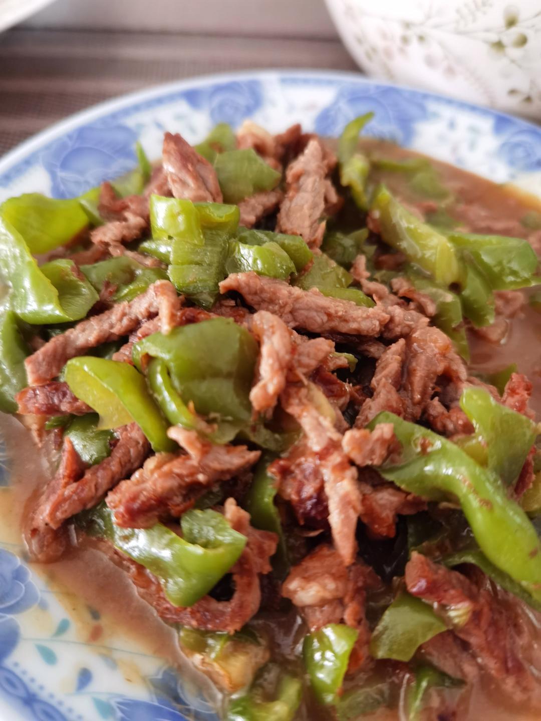 ㊙️超级下饭的青椒炒肉丝❗️吃三碗饭都不够