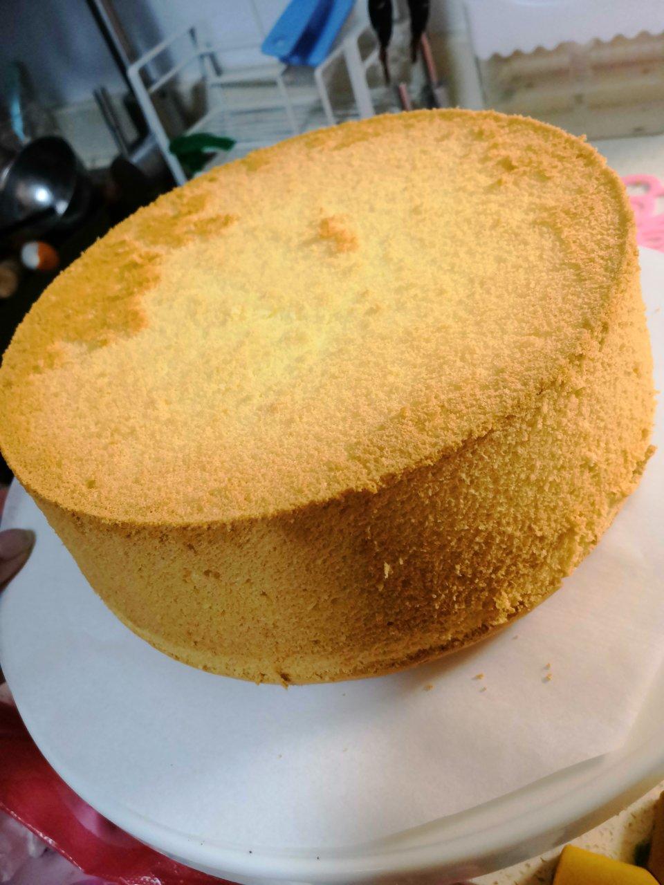 超柔软6寸戚风蛋糕(附8寸配方)零失败 超详细‼️含操作视频