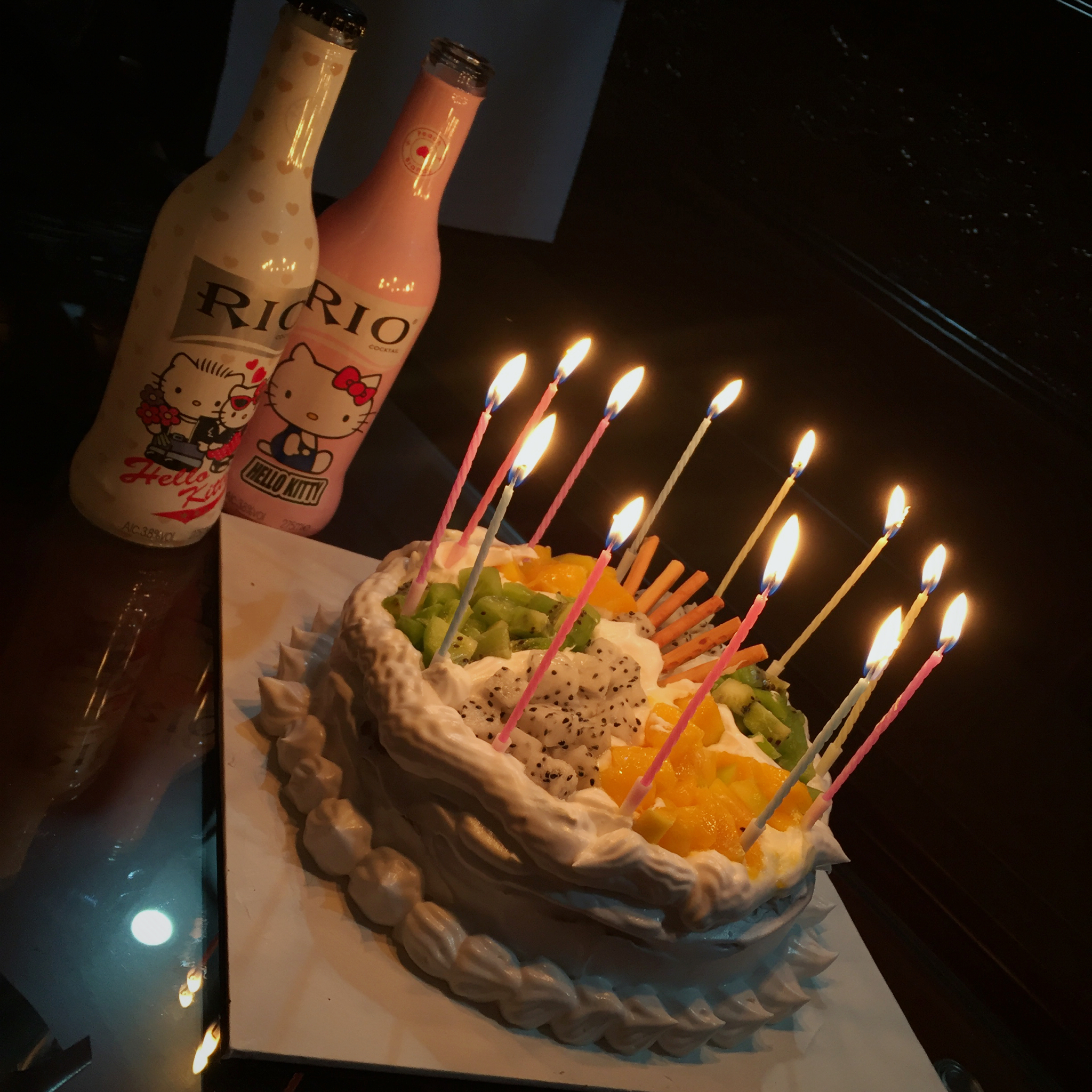 8寸水果生日蛋糕