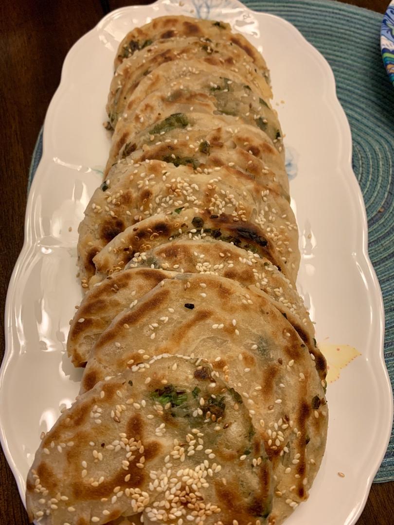 家庭版油酥葱油饼