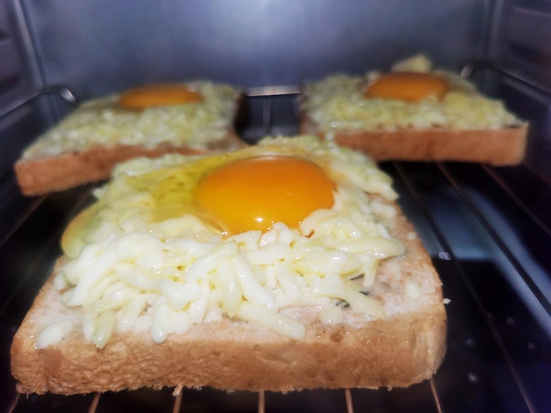 🍞🍳马苏里拉芝士蛋烤土司（完美周末早午餐2）