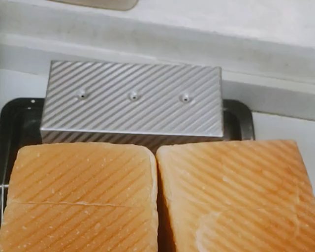一次发酵纯牛奶吐司面包🍞超级柔软拉丝的做法