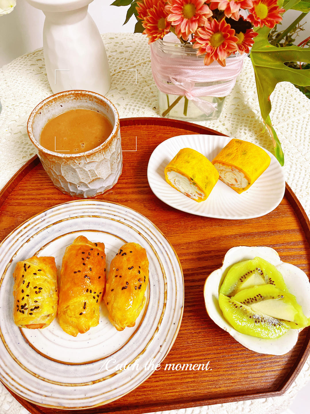 高颜值早餐鸡蛋卷❗️❗️双色鸡蛋卷