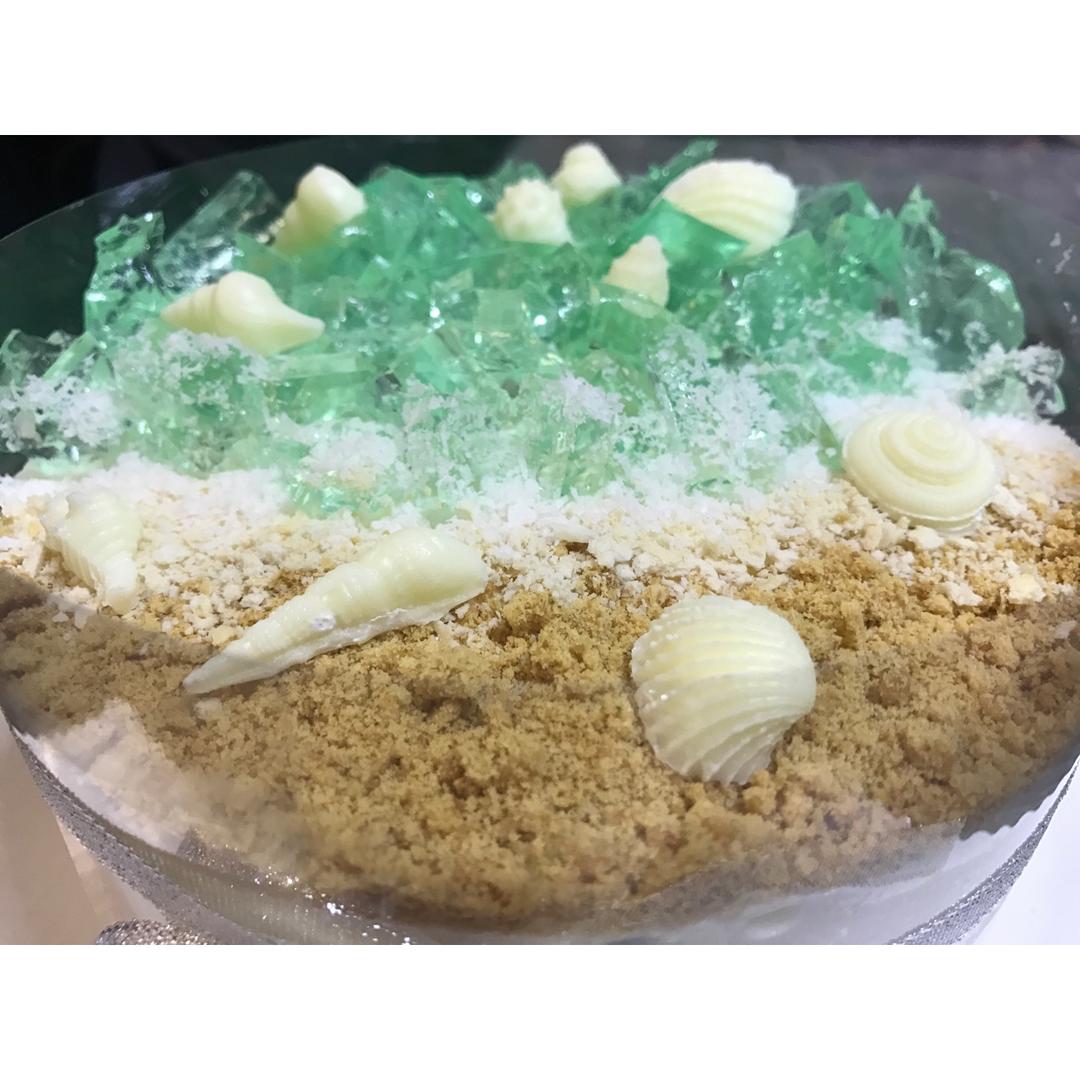 海洋酸奶慕斯蛋糕