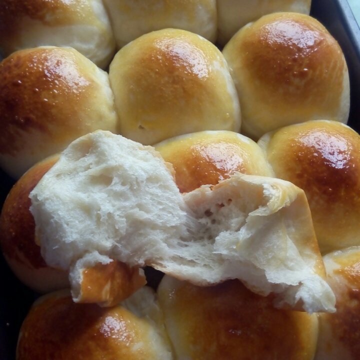 糯米餐包----蚕丝一般的面包组织